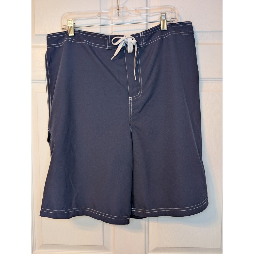Swimsuits For All Mens Size 22  Swim Trunks Board Shorts Navy Beach Wear New